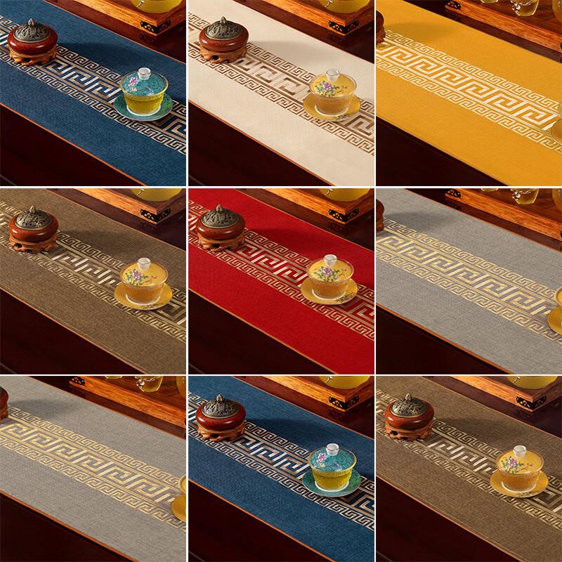 New Chinese Style Flax Table Runner