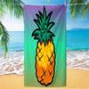 1pc Microfiber Beach Scarf - Pineapple Design Lightweight Quick-Dry Oversized Towel, Soft Durable Large Bath Towel for Travel,