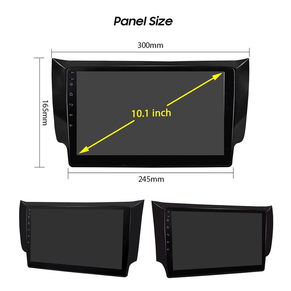 For Nissan Sentra B17 2012 - 2017 Car Radio Multimedia Center Navigation Stereo 4G GPS Auto Radio Carplay Android 13 Screen