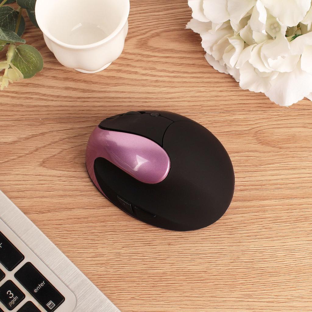 Wireless Charging Vertical Mouse Ergonomics Wireless Upright Photoelectric Built-in Lithium Battery Charging Mouse