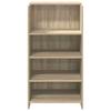 Vidaxl Biurko Recepcyjne Dąb Sonoma 55X50X103,5 Cm Drewno Klejone