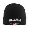 Knitted Hat Unisex Malaysia EST Independence Day For Unisex Women Boys Winter Autumn Beanie Cap Warm Bonnet