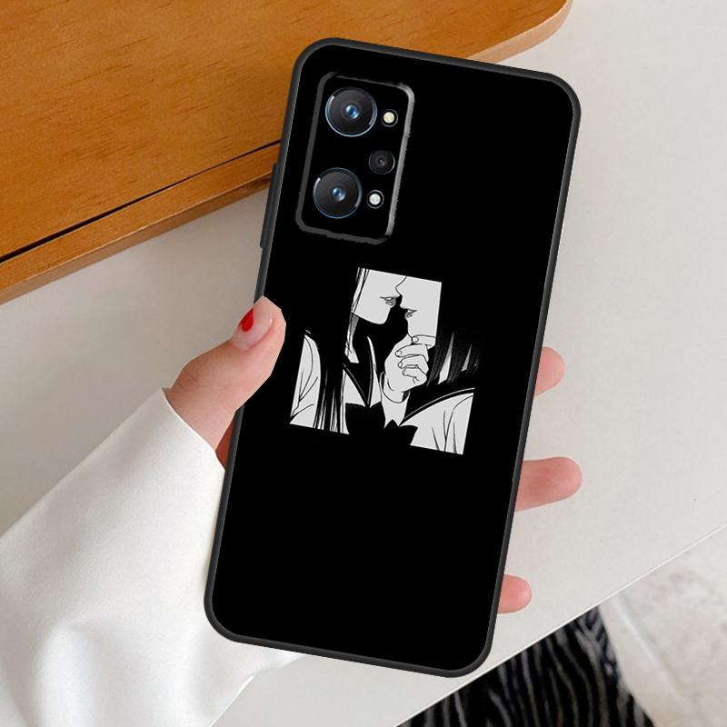 Japanese Anime Aesthetic For Realme 15 Pro GT7 GT6 10 11 12 13 14 Pro Plus C67 C63 C61 C55 C51 C53 C35 C75 C65 Case