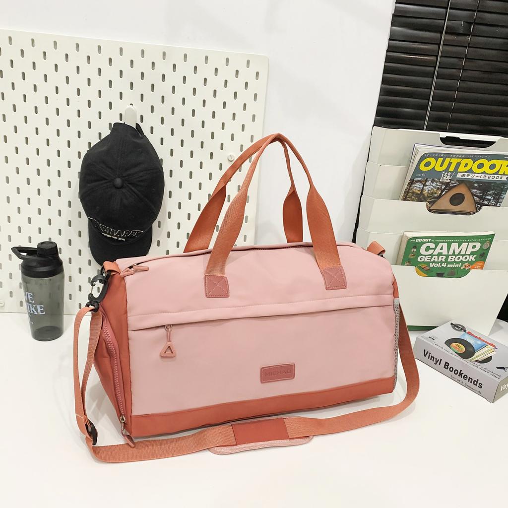 New Large-capacity Travel Sports Fitness Travel Light Bag Storage Portable Dry and Wet Separation Luggage Travel Bag