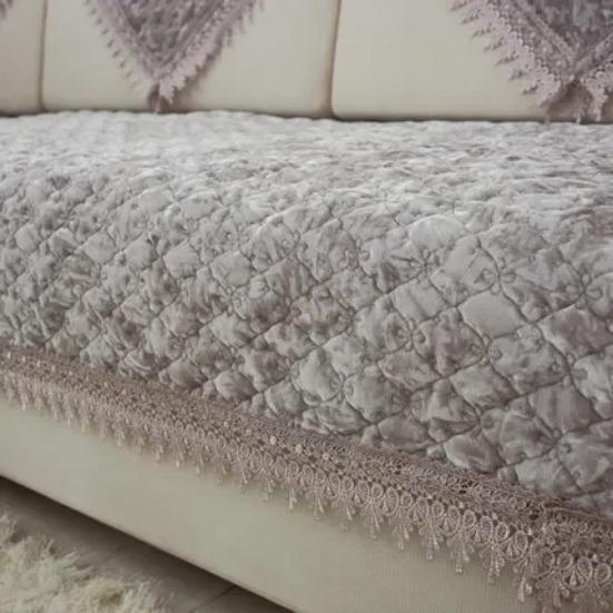 ევროპული უნაყოფო პლუშური დივნის ბალიში ოთხი სეზონის უნივერსალური ბალიშის სრული საფარი დივნის საფარი