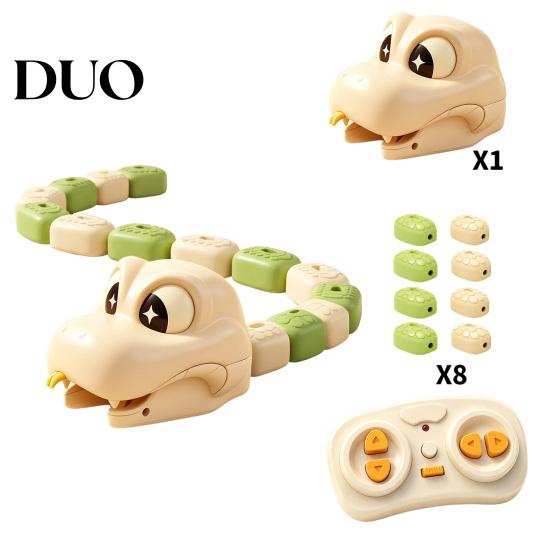 Childrens Snake Toy 1/2 Sets Remote Control Magnetic Toy, 2 Players Competitive Eating Itself Parent-Child Interactive for Toddlers Boys Girls Parent