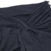 BORDERS at BALCONY BD2321-2N-20 23rd year black twist maxi skirt skirt 38 blackUsed