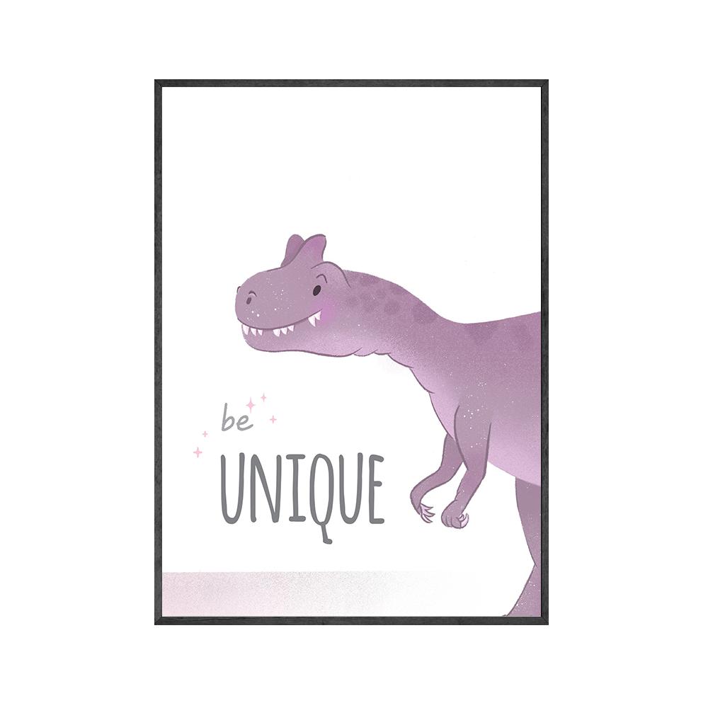 

Динозавр Детские принты Плакат Живопись Скандинавские постеры и принты Настенная живопись Печать Картина на холсте Детские настенные картины Комната для девочек 21x30cm No Framed