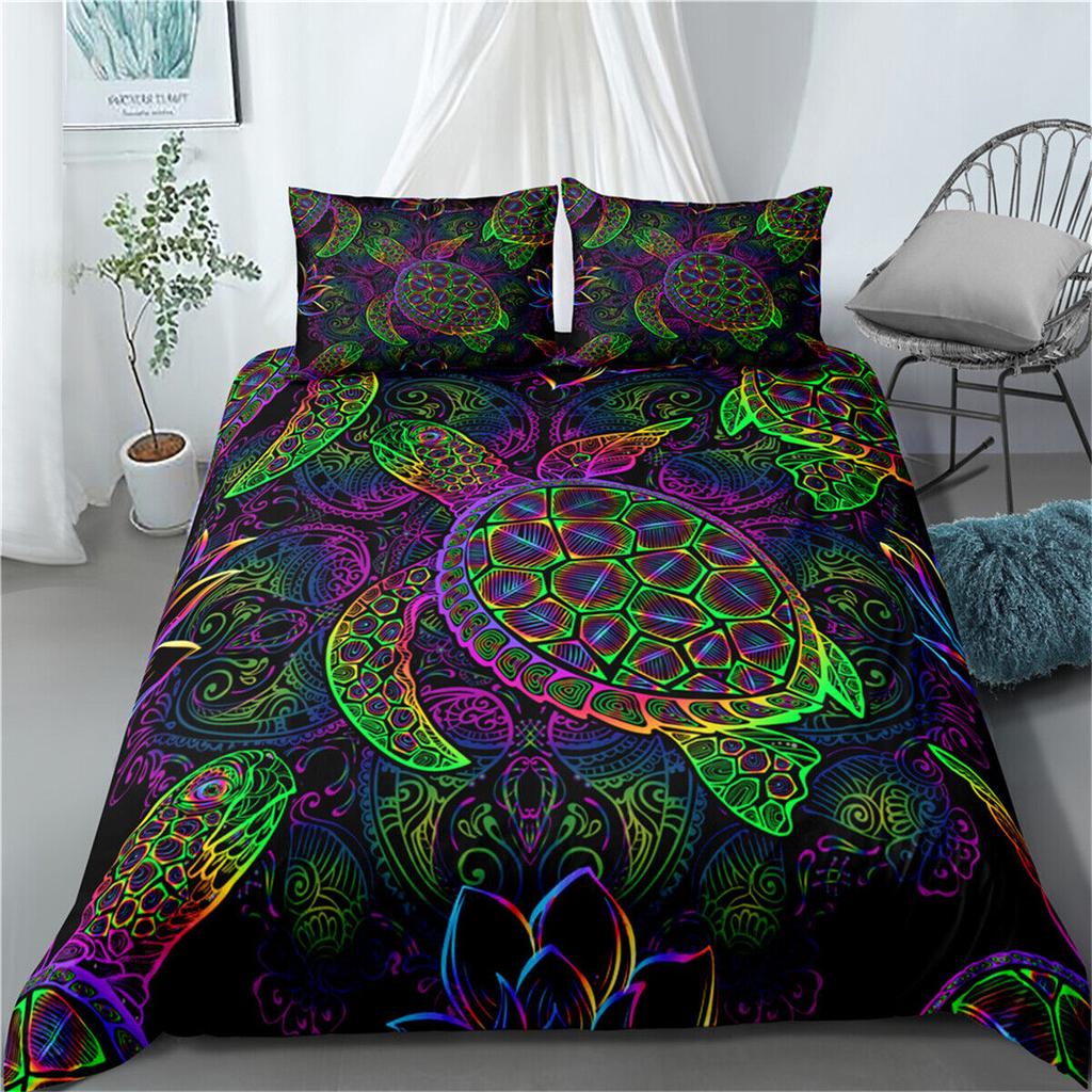 Sea Turtle Single/Double/Queen/King/Super King Bed Duvet Doona Quilt Cover Set