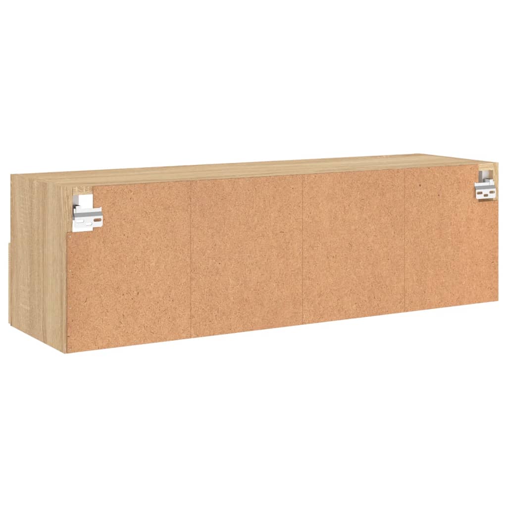 Wandmontierter Fernsehtisch mit multifunktionalem Stauraum, geeignet für verschiedene Zimmerarten, 100x30x30 cm