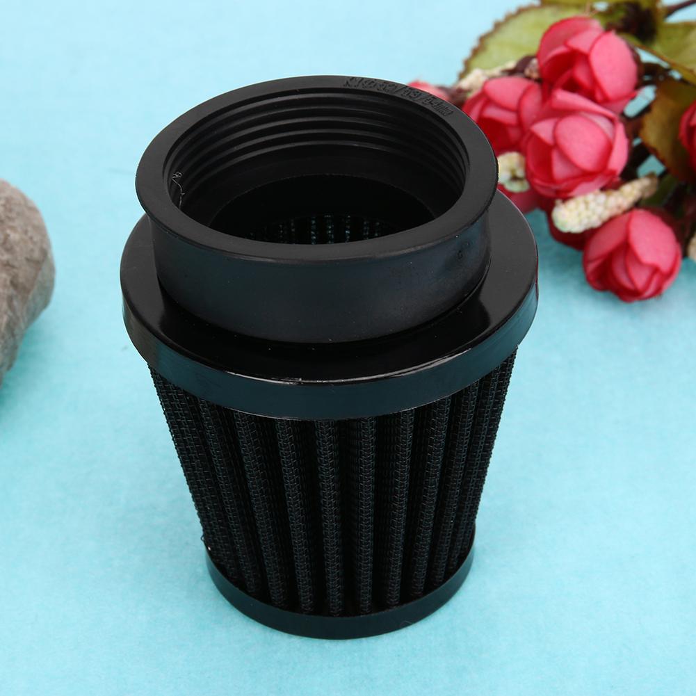 Universal 52mm 53mm 54mm Motorcycle Air Intake Filter Cleaner (Black)