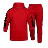 Hoodie-Set Neues Sport-Streifen-Set Lässiges lockeres Hoodie-Set für Herren