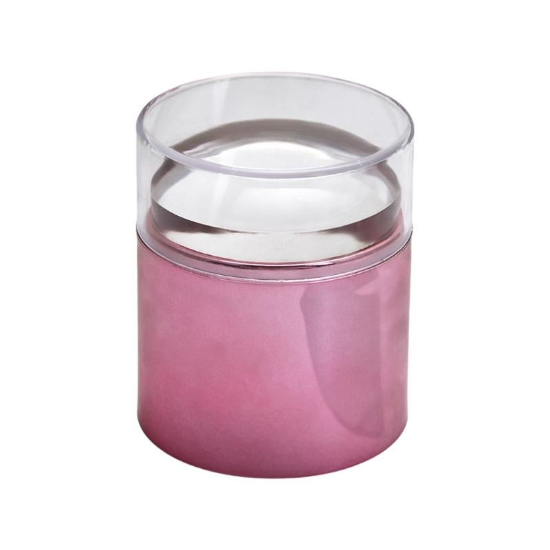 

Силиконовый набор для стемпинга ногтей Штамп для ногтей для DIY маникюра С четким переносом рисунка Несколько вариантов розовый