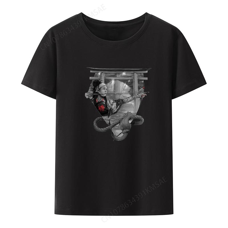 KYUJUTSU Aesthetic Trending Graphic T Shirts Women's Clothing Woman Clothes Hip-hop Printed T-s