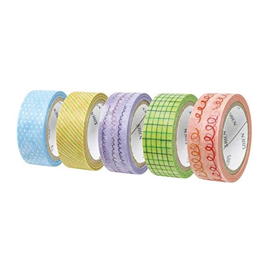 Kamiiso Sansho Made in Japan Masking Tape saien Supervised by Miki Tamura Chigiri-e (Torn Paper Art)