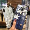 Fashion Design Dirt-resistant Phone Case For OnePlus 6/1+6 Kickstand Protective Silicone Anti-dust Ring Durable Flower