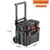 Heavy-Duty Stackable Mobile Trolley Toolbox