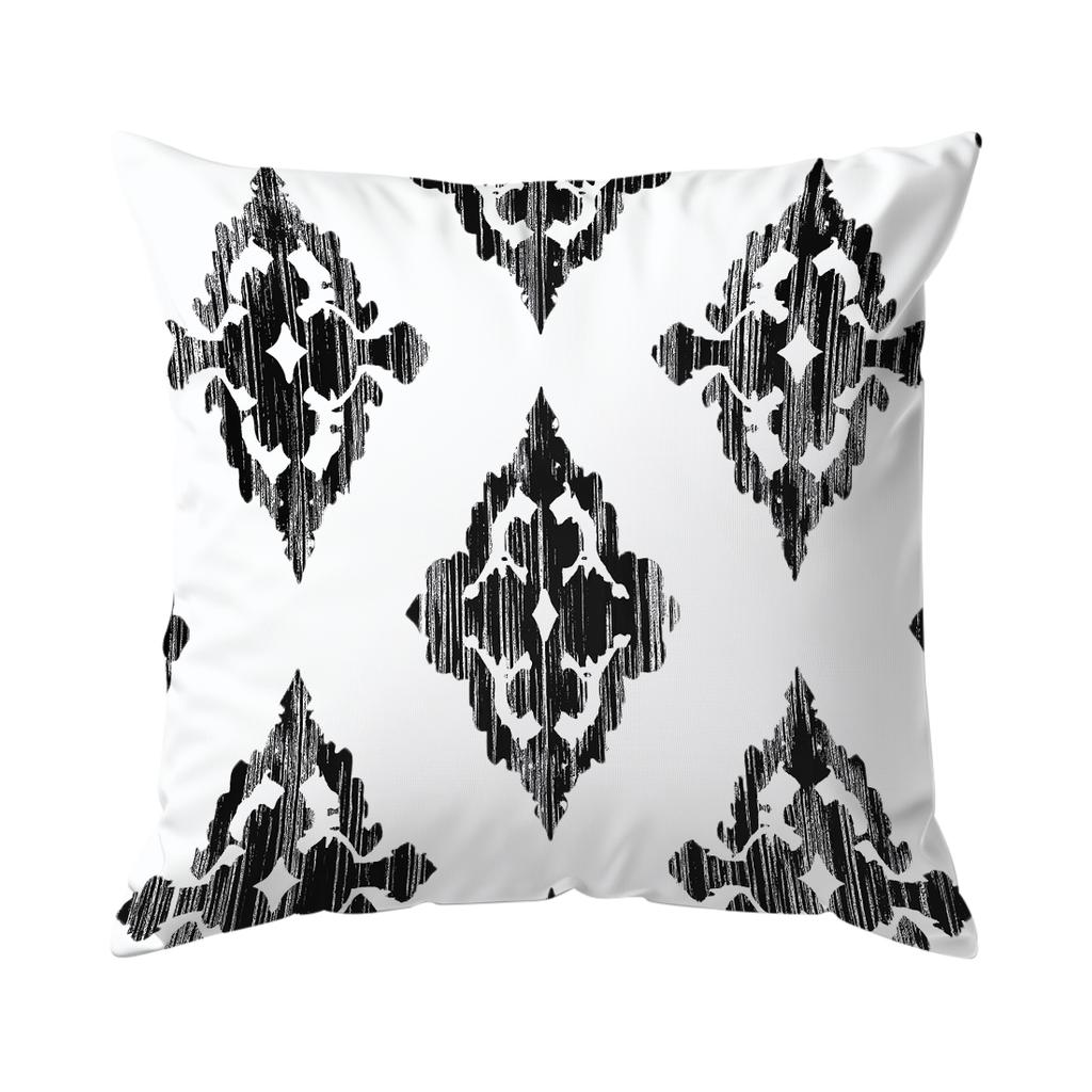Geometric Leaves Cushion Covers Pillowcase Fantasy-Inspired Decor For Your Home Sofa Cushion Cover Living Room Bed Car Decor