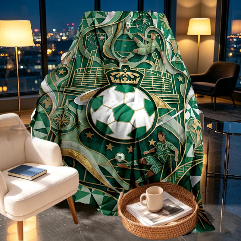 Club Santos Laguna Print Blanket - Soft & Comfortable, for Bedroom, Travel, Sofa, Home Decoration - Birthday Christmas Gift for Friend