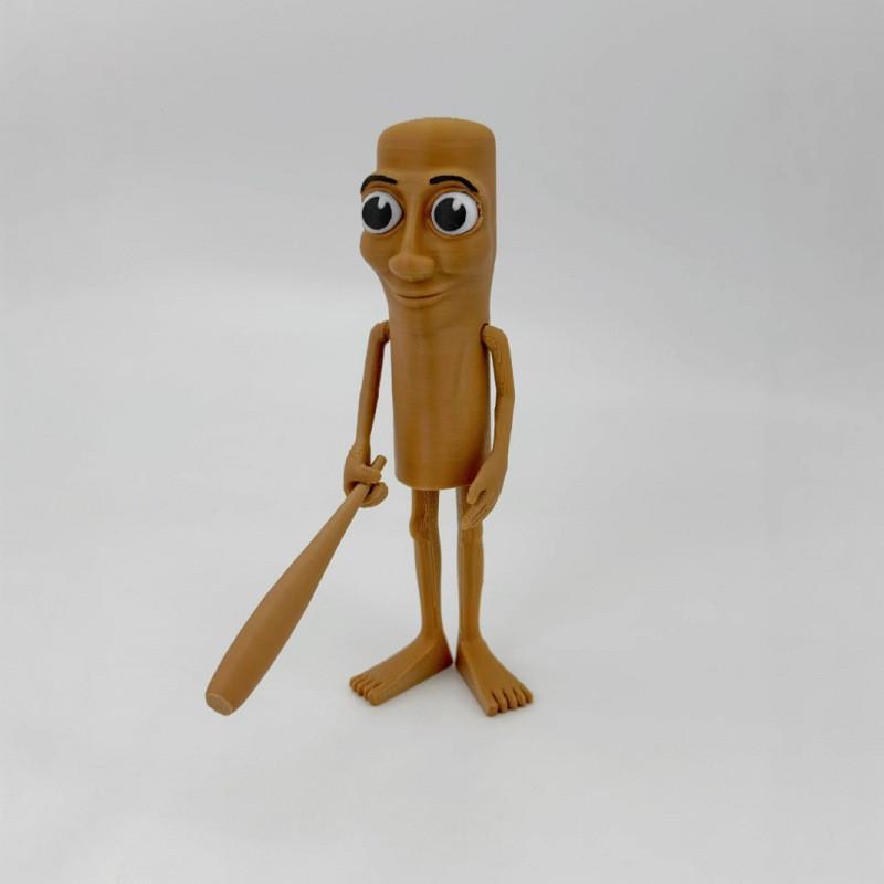 Action Tungtungtung Sahur Figure Cartoon Model Toy Decoration Doll Gift Children