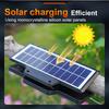 New Solar LED Light PIR Motion Detector Control USB Output Waterproof Handheld Portable Outdoor Wall Light Patio Farm Camping