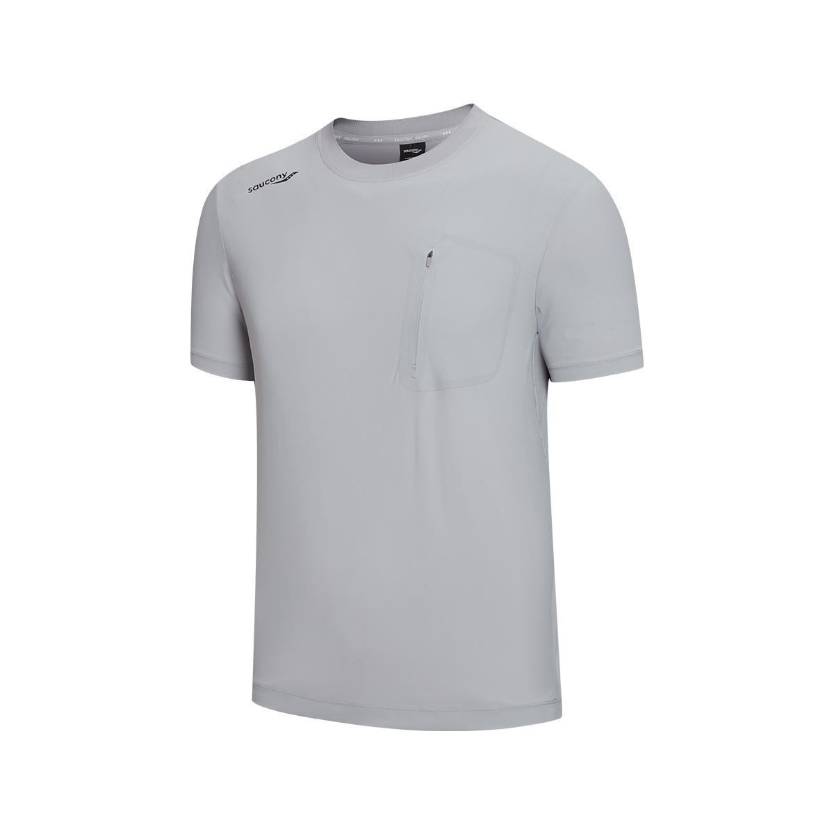 Saucony Comfortable Pullover Round Neck Short Sleeve T-Shirt Men tops SA2269ST41L-GR233 L