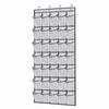 Breathable Over The Door Shoe Organizer Mesh Pockets Hanging Shoe Rack  Door Behind