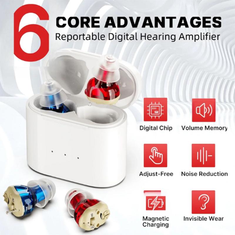 In-Ear Invisible Hearing Aid: Smart Sound Amplifier for Elderly