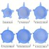 6 PCS Silicone Covers Fresh Keeping Cover, Universal Stretch Suction Pot Lids, Kitchen Cover Storage Cover Bowl Lids Pan Lids