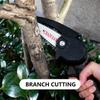THE  ELECTRIC CHAINSAW EVER BATTERY-POWERED WOOD CUTTER US Plug 4 INCH