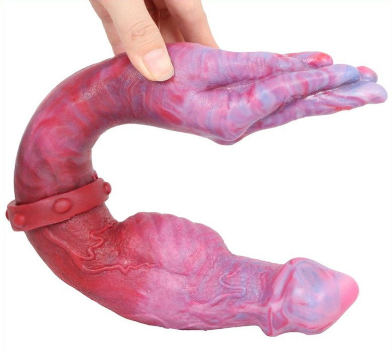 Double gode Duo Hand Monster 42 x 6cm - DoublePlayz - Godes insolites