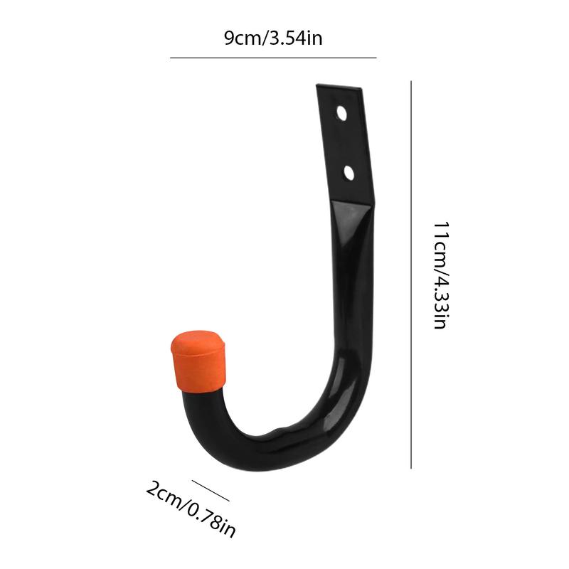 6PCS/Set Bike Wall Mount Hooks Bicycle Support MTB Road Bike Parking Hanging Holder Stand For Cycling Bike Accessories