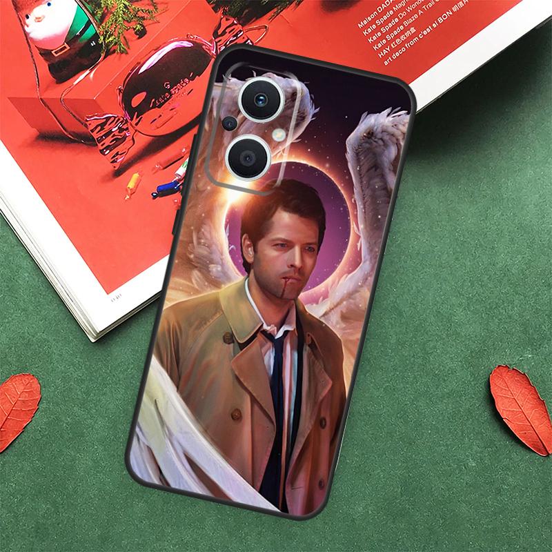 Angel Castiel Supernatural Case For OPPO Reno 14 13 12 11 10 Pro 14F 13F 12F 11F 8 7 Lite OPPO Find X9 X8 X6 Pro Cover