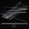200PCs Transparent Cake Sticks Reusable Acrylic Sticks Lollipop Cake Make Cake Baking Pops Decoration Food Set Up Party Display
