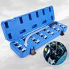 15PCS Serpentine Belt Tension Pulley Wrench Set Screw Removal Tool Belt Tension Tensioning Adjuster Lever Tool for Most Vehicles