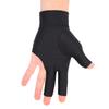 Snooker Billiard Shooter Cue Pool Gloves Left Hand Open Three Finger Spandex Glove