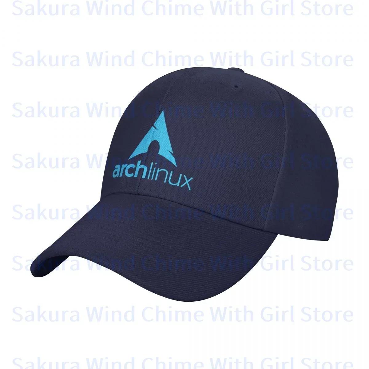 

Fashion ARCHLINUX Baseball Cap for Unisex POLYESTER Hats Adjustable Hat Casual Truck driver Hat One Size