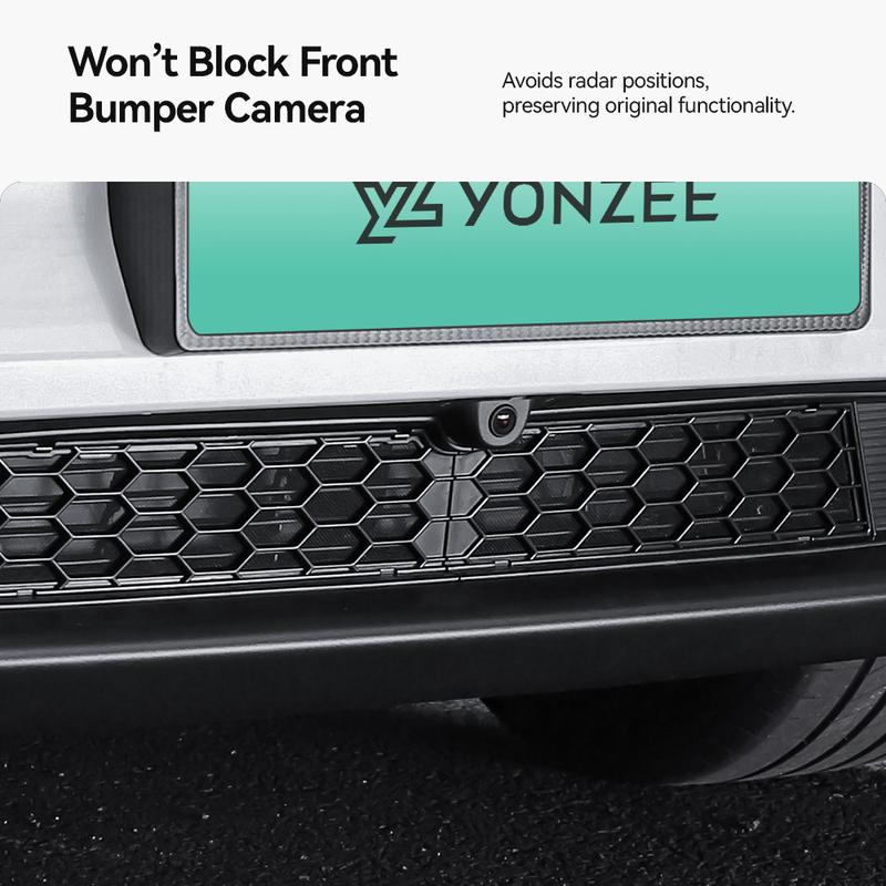 YZ Car Anti-insect Front Mesh Grille Mesh for Tesla Model Y/YL Juniper 25-26 Air Inlet Vent Cover Grille Guards Protector Cover