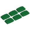 PATIKIL Sports Wristband 8x5cm 6pcs Cotton Terry Cloth Absorbent Sweatband