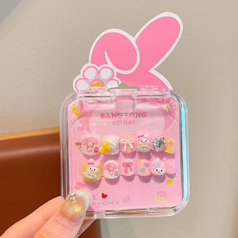 Children's Cute Cartoon Nail Stickers - Kuromi & My Little Pony Designs