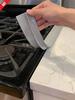 1 pezzo Striscia per fessure da cucina in silicone organico resistente alle alte temperature, Coprifessure per fornelli in silicone, Striscia di tenuta morbida resistente a olio e sporco per fessure del fornello a gas