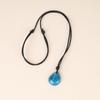 Apatite Teardrop Lucky Charm Power Stone Necklace [COAI] (Unisex)