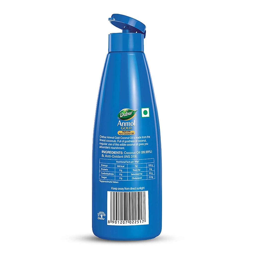 Dabur Anmol Gold Coconut Oil, 600 ML
