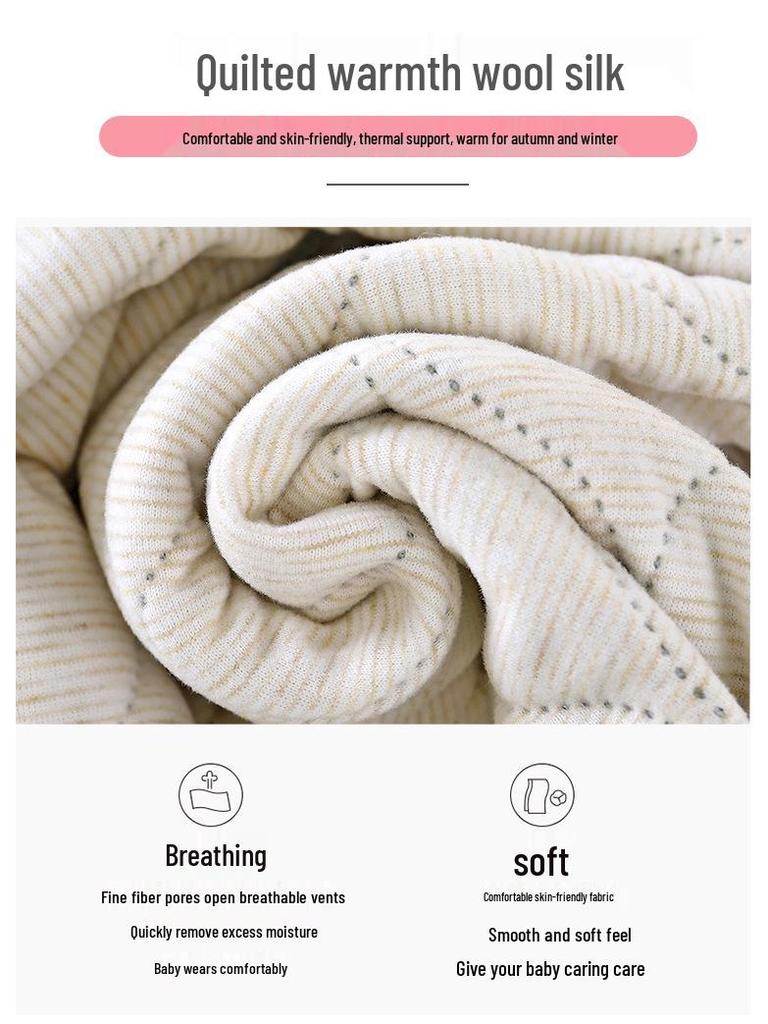 Dreilagige gesteppte Schuljacke für Kinder - Warmer Herbst-/Winter-Baumwollmantel für Jungen und Mädchen