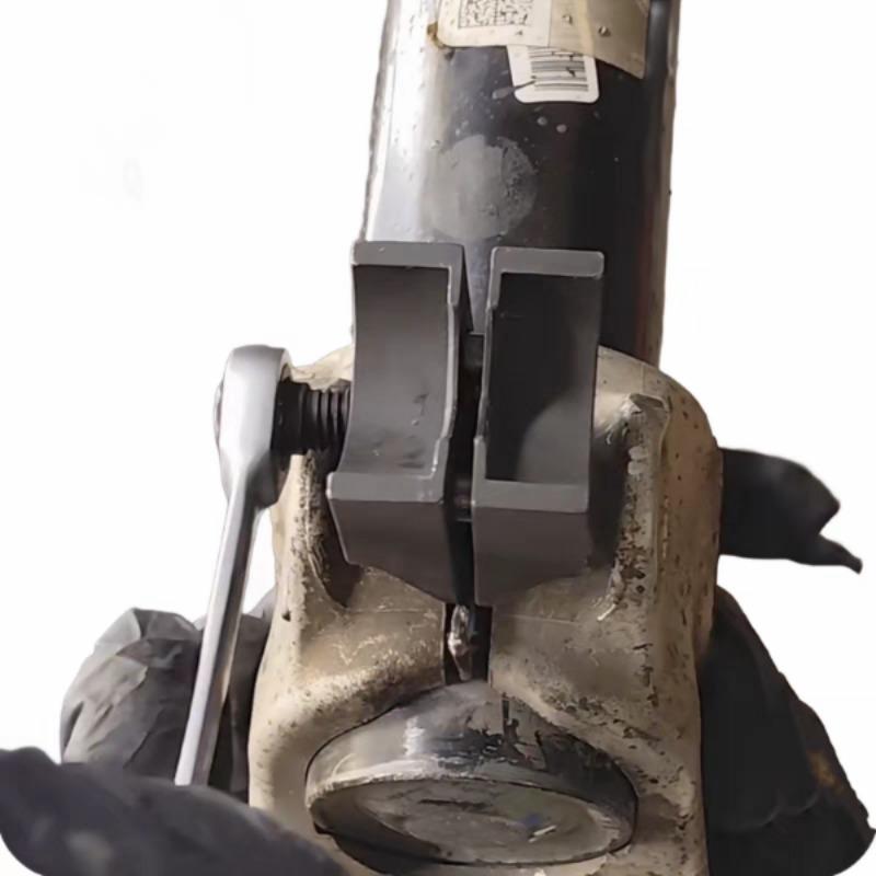 Werkzeug zum Auseinanderziehen der Radaufhängung, zum Spreizen der Achsschenkel und zum Entfernen der Federbeine sowie hydraulischer Stoßdämpfer