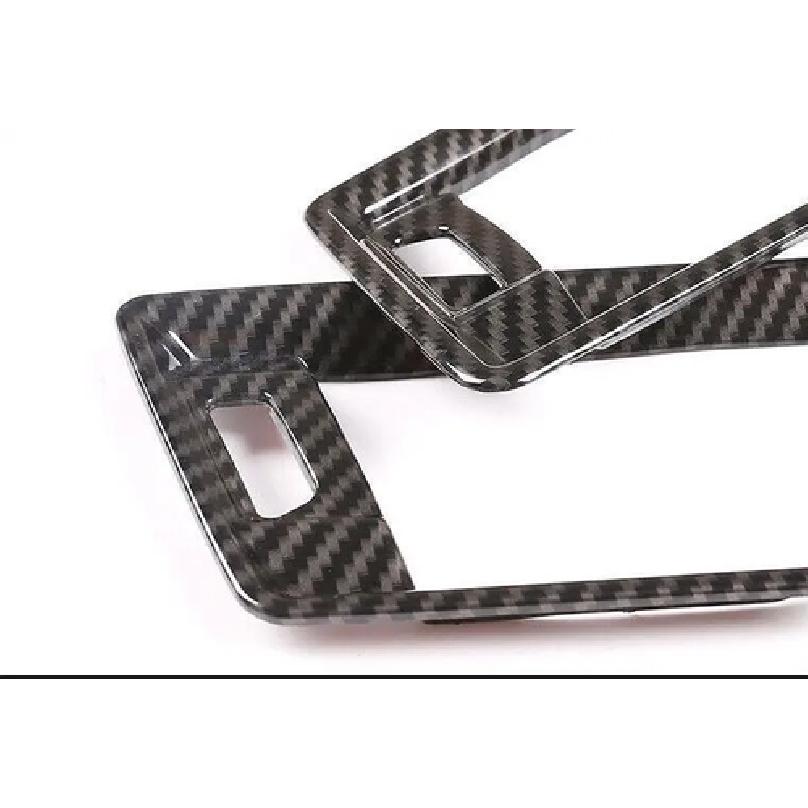 For BMW 3 4 Series G20 - Carbon Fiber Console Air Outlet Vent Cover Trim