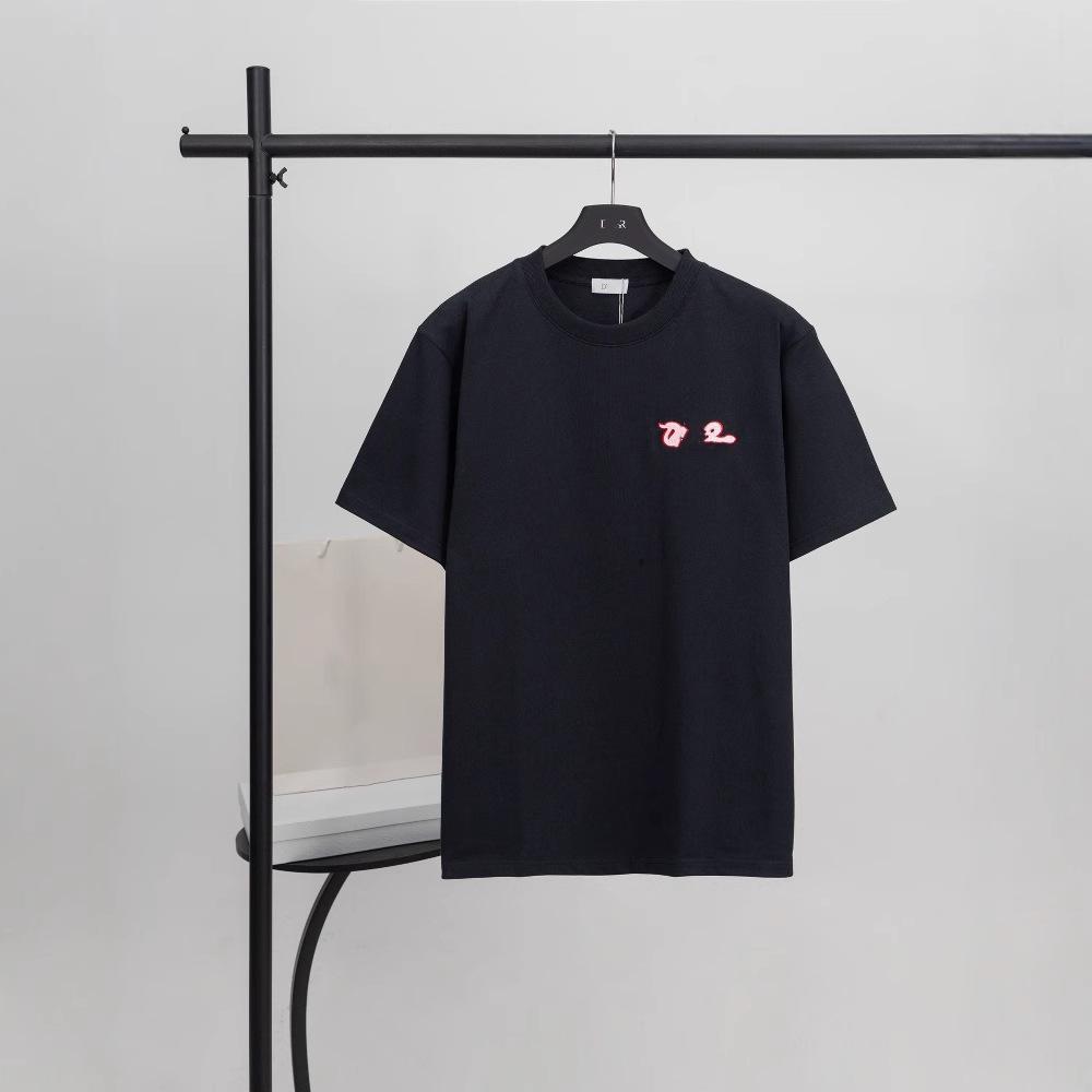 

DO Family Co-Branded Year of the Snake T-Shirt with Apple Snake Embroidery L чёрный