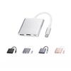 Type-C To HDMI Adapter 3-in-1 USB C Hub 4K HDMI USB PD Charging Portable Docking Stations Dongle for Projector Monitor