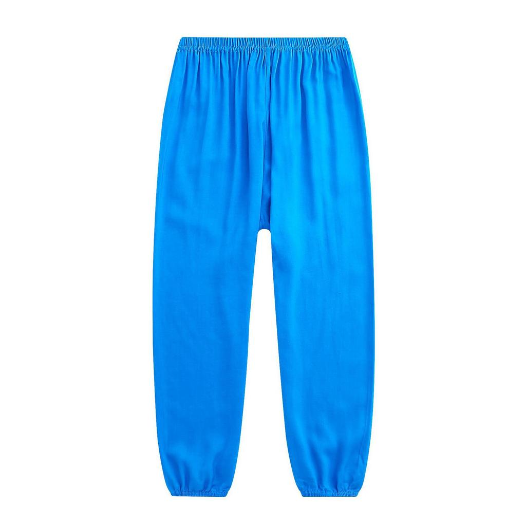 Children's Bloomers Boys and Girls Artificial Cotton Trousers Pajamas Mosquito Pants Performance Elastic Waist Trousers Spring and Summer