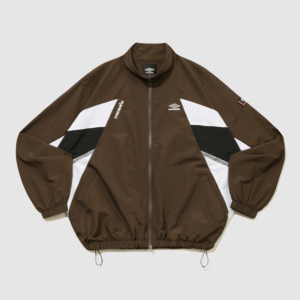 Umbro Hbl Og Heritage Stand Neck Windbreaker Jacket Brown (Uq321Cjk97) (A Type)